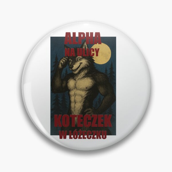 Item preview, Alpha na ulicy koteczek w łóżeczku designed and sold by SadInternetClub.