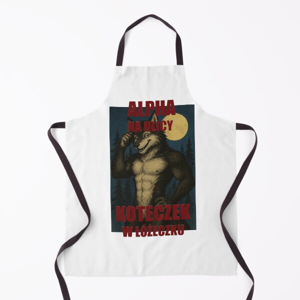 Item preview, Alpha na ulicy koteczek w łóżeczku designed and sold by SadInternetClub.