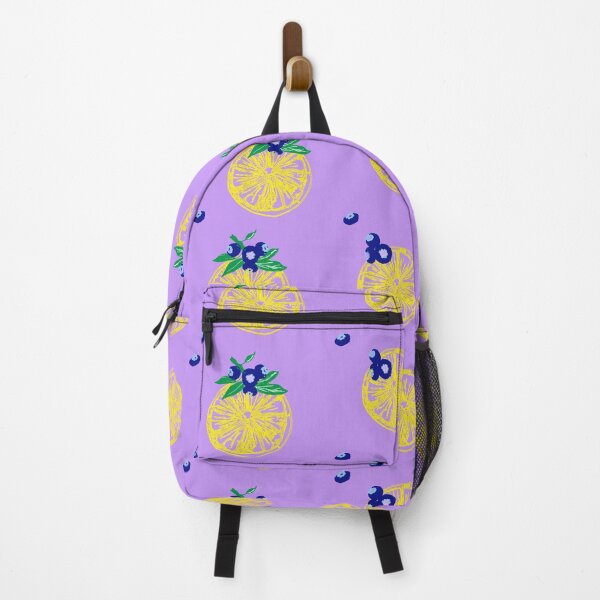 Item preview, Bright Lemon & Blueberry Pattern – Fresh Summer Fruit Design designed and sold by Grey-Lilly.