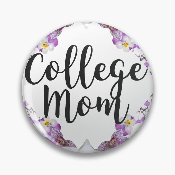 Item preview, Floral College Mom Purple designed and sold by 816WoodDesigns.