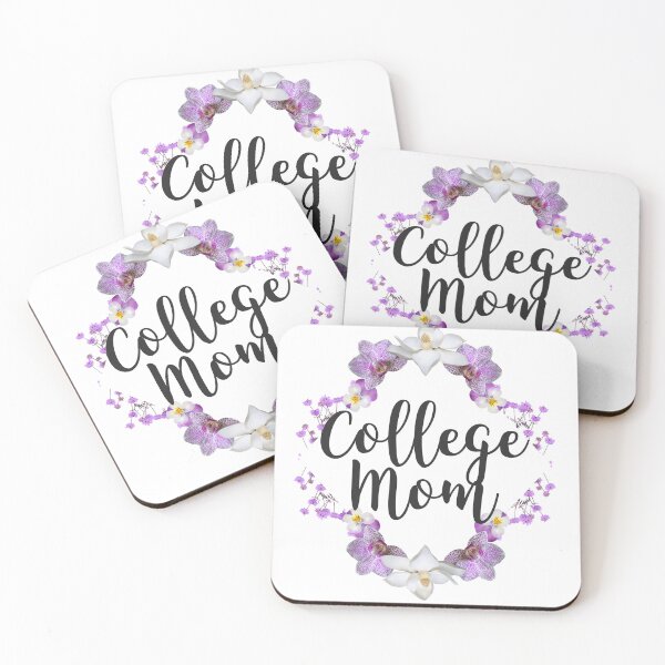 Item preview, Floral College Mom Purple designed and sold by 816WoodDesigns.