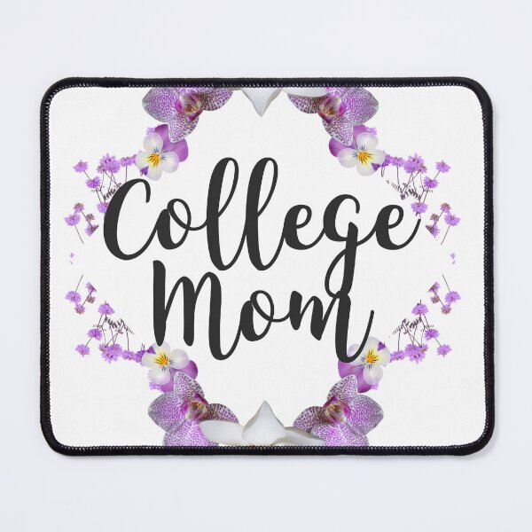 Item preview, Floral College Mom Purple designed and sold by 816WoodDesigns.