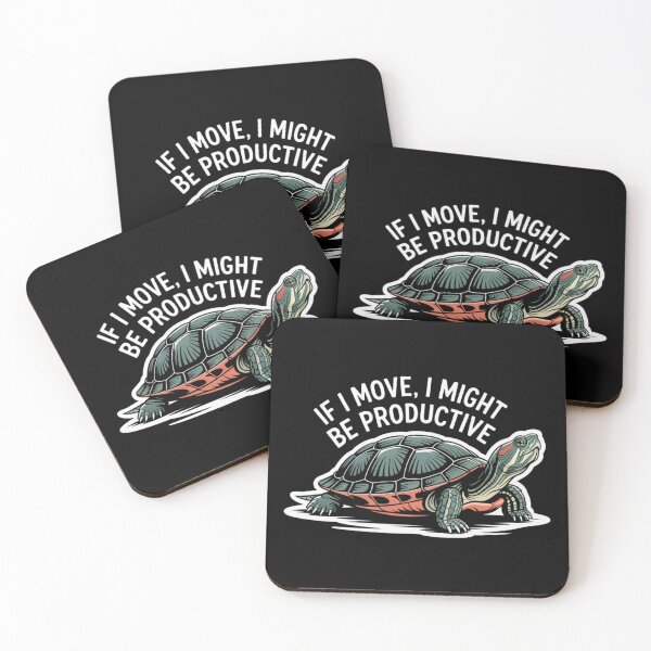 Item preview, If I Move, I Might Be Productive designed and sold by theartfulaspie.