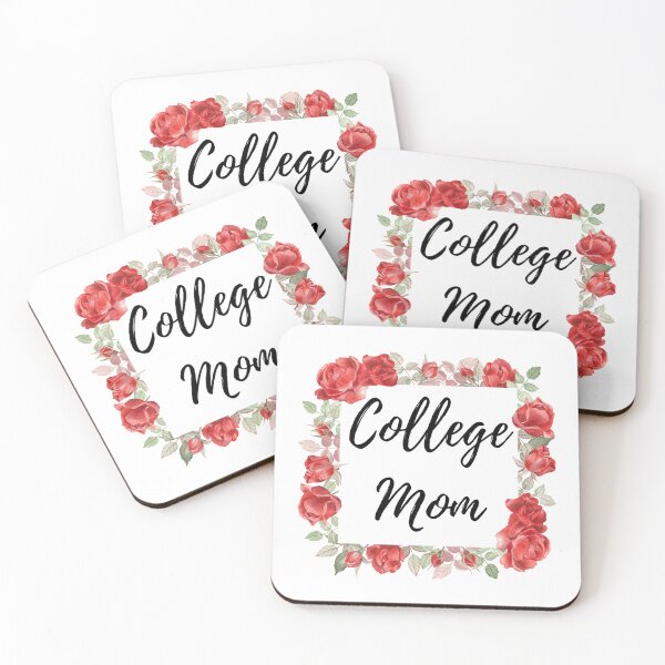 Item preview, Floral College Mom Red designed and sold by 816WoodDesigns.