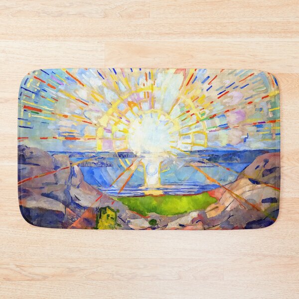 Aperçu de l'œuvre Edvard Munch - Le Soleil créée et vendue par Jon-Baran.