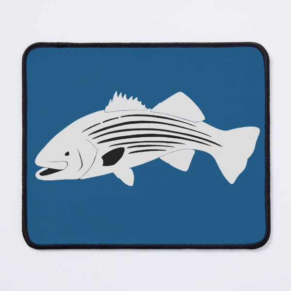 Item preview, Stylized Striped Bass Logo designed and sold by JayceTheCC.