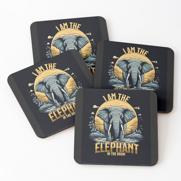Item preview, You are the elephant in the room designed and sold by coolcatstudio5.