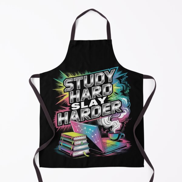 Item preview, Study Hard Slay Harder – Motivational Student designed and sold by MagicWander.
