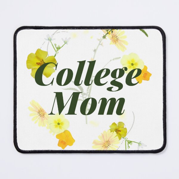 Item preview, Floral College Mom Yellow designed and sold by 816WoodDesigns.