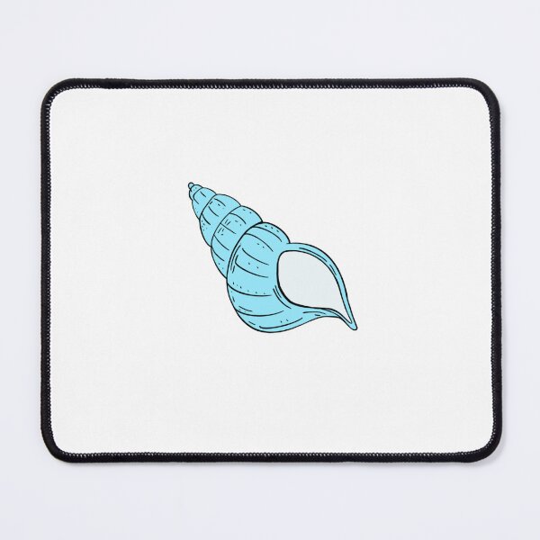 Item preview, Blue spiral shell designed and sold by Designsbyleahhh.