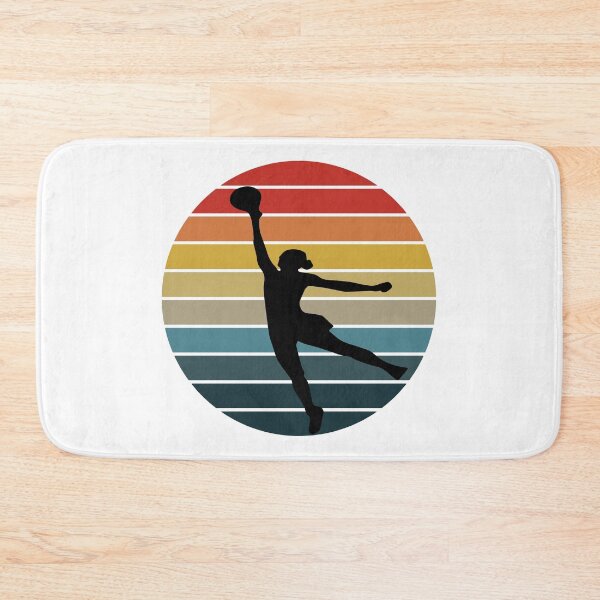 Artikelvorschau, Retro WNBA Basketball Logo – Vintage Damen-Basketball-Design für Sportfans entworfen und verkauft von Morgen Design Studio.