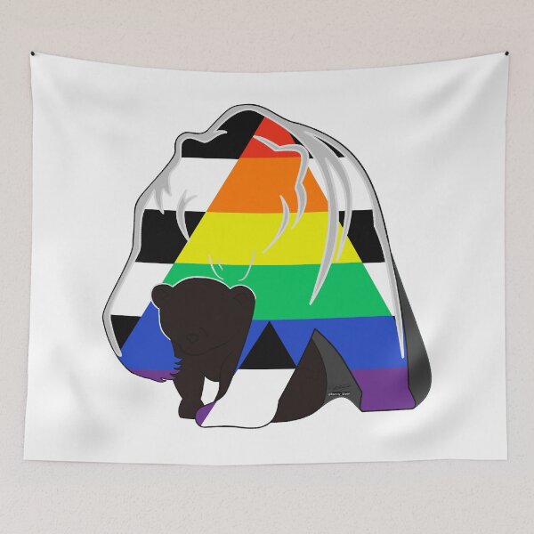 Item preview, 2025 MAMA BEAR- STRAIGHT ALLY designed and sold by Bunny Loven.