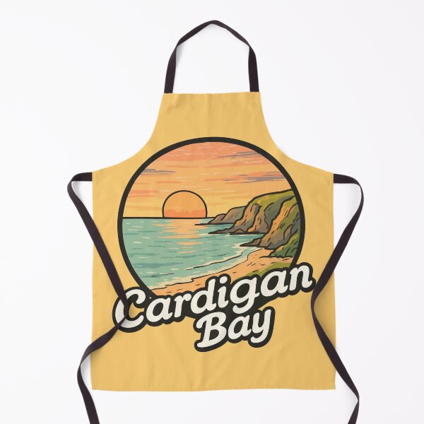 Item preview, Cardigan Bay Welsh Coast Retro designed and sold by TomFrontierArt.