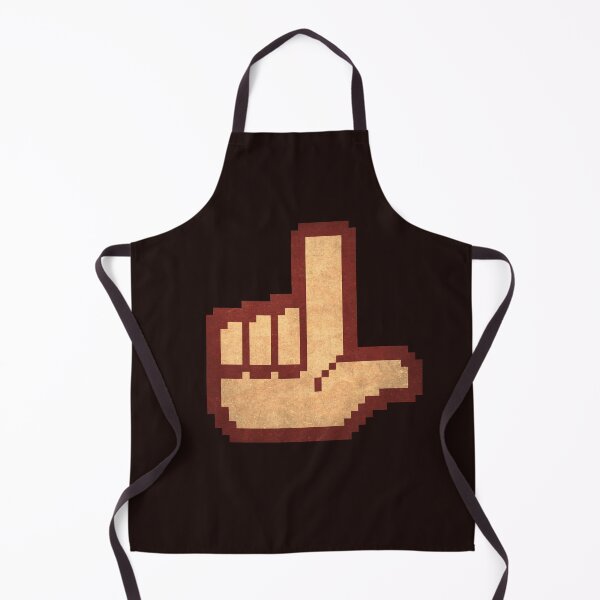 Item preview, Loser Hand Sign Classic L Gesture Pixel Art Meme designed and sold by PixelDrukiPL.