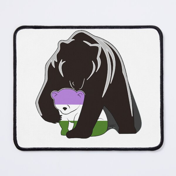Item preview, 2025 MAMA BEAR- GENDERQUEER designed and sold by Bunny Loven.