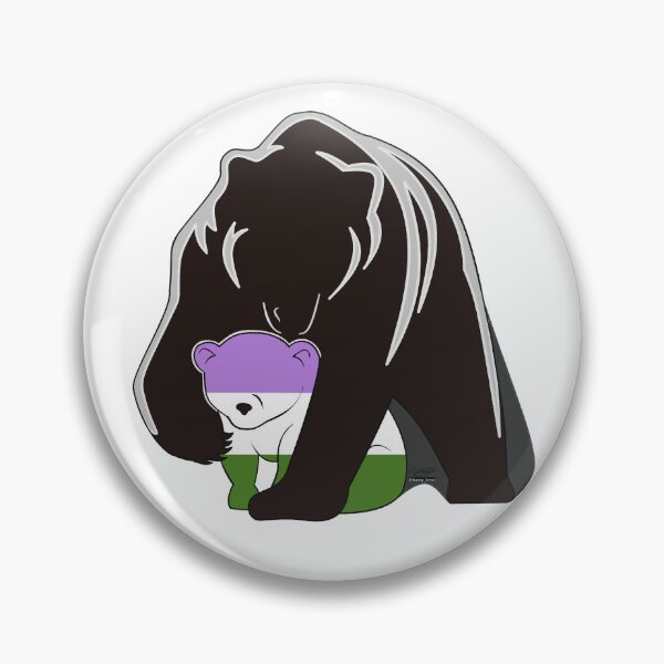 Item preview, 2025 MAMA BEAR- GENDERQUEER designed and sold by Bunny Loven.
