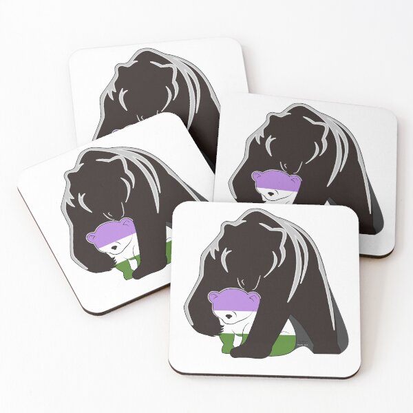 Item preview, 2025 MAMA BEAR- GENDERQUEER designed and sold by Bunny Loven.