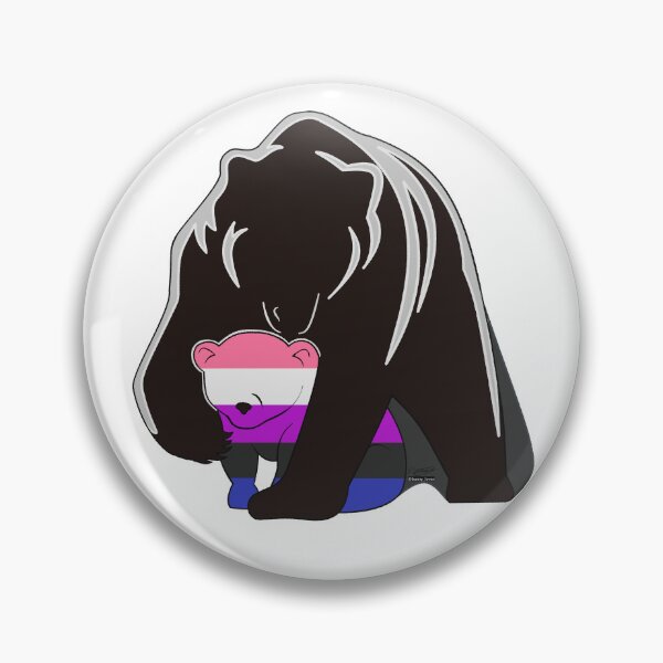 Item preview, 2025 MAMA BEAR- GENDERFLUID designed and sold by Bunny Loven.