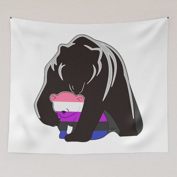 Item preview, 2025 MAMA BEAR- GENDERFLUID designed and sold by Bunny Loven.