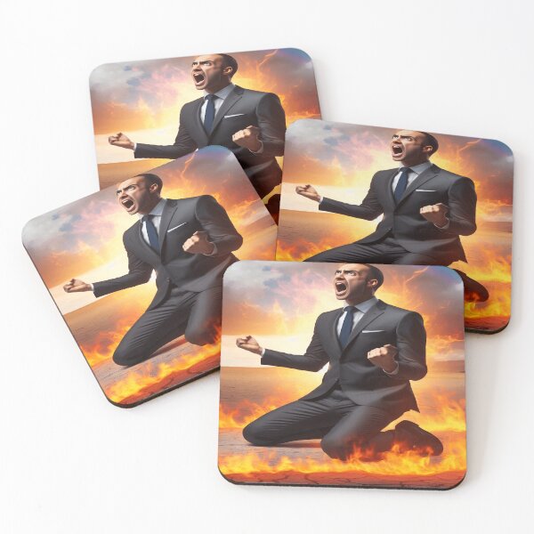 Item preview, Angry Man Surrounded By Fire designed and sold by Strikehounder.