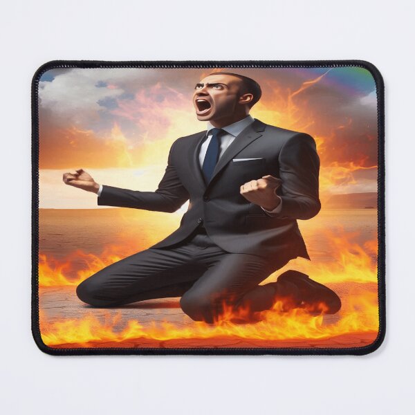 Item preview, Angry Man Surrounded By Fire designed and sold by Strikehounder.