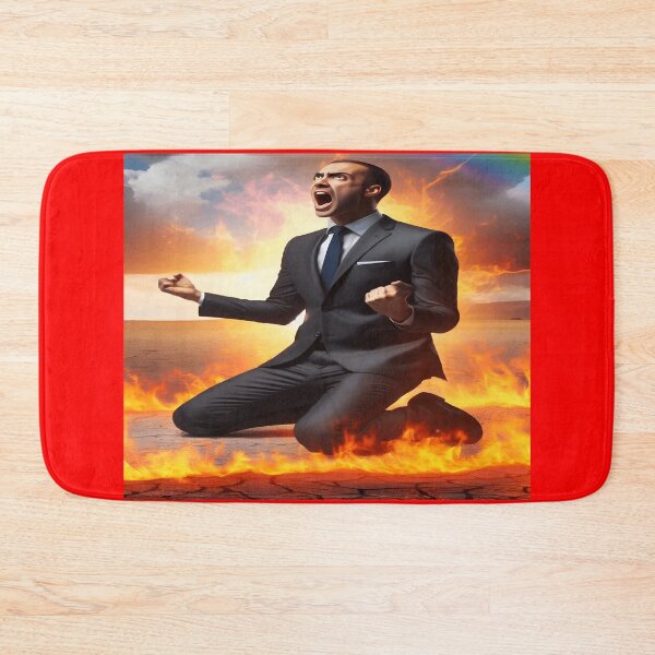 Item preview, Angry Man Surrounded By Fire designed and sold by Strikehounder.