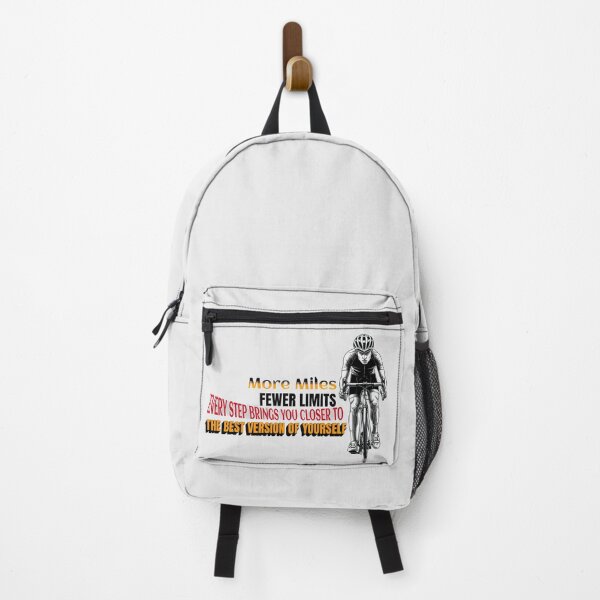 Item preview, More Miles, Fewer Limits - Cyclist Motivation designed and sold by All-Shopping.
