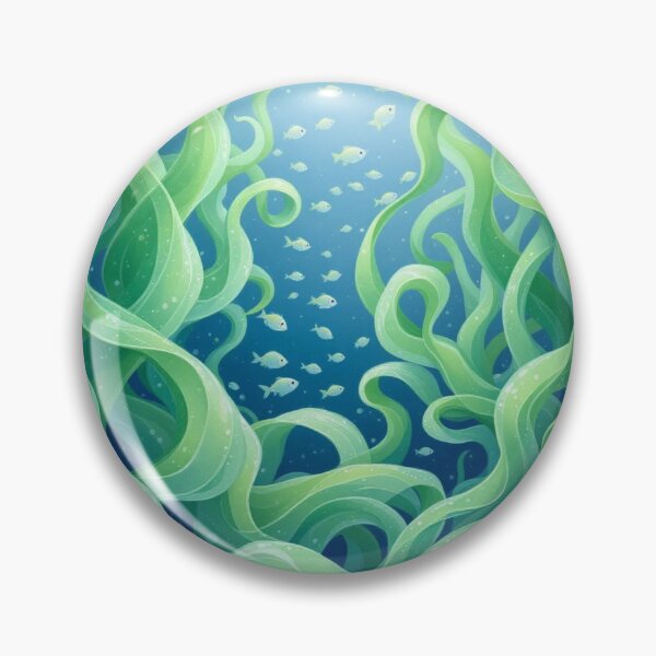 Item preview, GROWING UNDERWATER SEAWEED ART designed and sold by Catalina Kate.