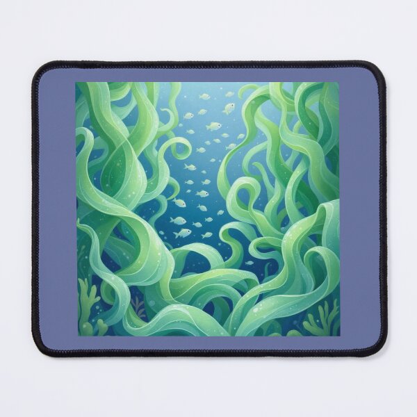 Item preview, GROWING UNDERWATER SEAWEED ART designed and sold by Catalina Kate.