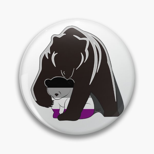 Item preview, 2025 MAMA BEAR- ASEXUAL designed and sold by Bunny Loven.