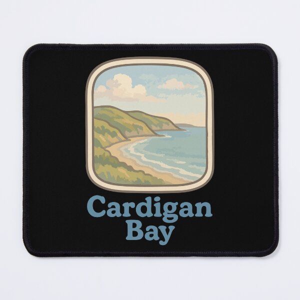 Item preview, Cardigan Bay Coast Retro designed and sold by TomFrontierArt.