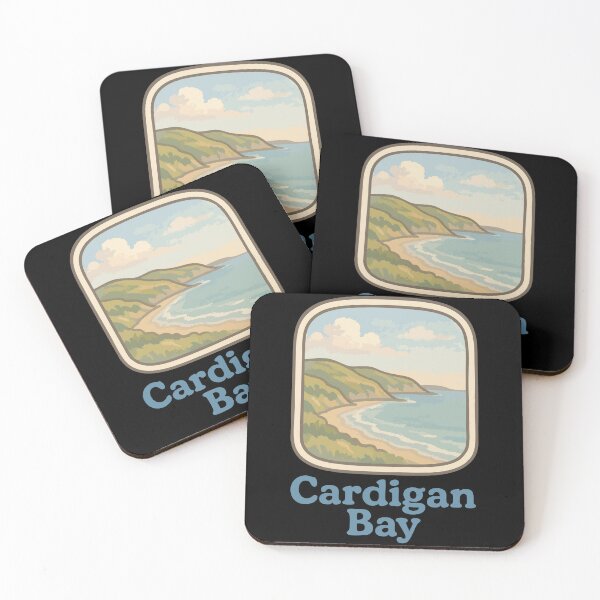 Item preview, Cardigan Bay Coast Retro designed and sold by TomFrontierArt.