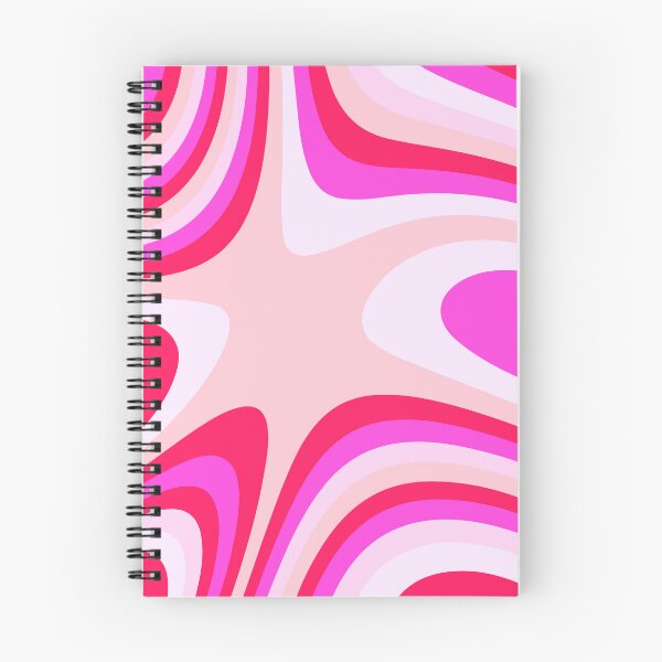 Item preview, Pink and Red Abstract Groovy Stripes designed and sold by patternsoup.