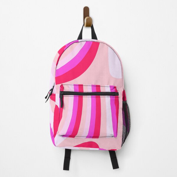 Item preview, Pink and Red Abstract Groovy Stripes designed and sold by patternsoup.