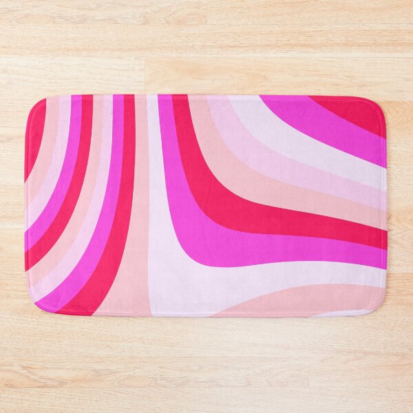 Item preview, Pink and Red Abstract Groovy Stripes designed and sold by patternsoup.