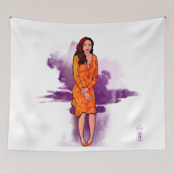 Item preview, Lina – Stillness in Orange (From the Story of GiGi) designed and sold by Stray Magic Studio.