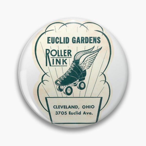 Item preview, Euclid Gardens Roller Rink Cleveland Ohio Roller Skating Rink Sticker Decal Label designed and sold by tislord.