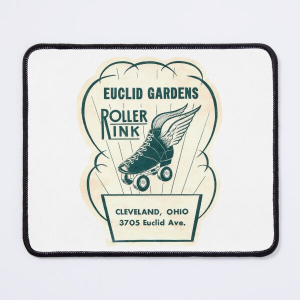 Item preview, Euclid Gardens Roller Rink Cleveland Ohio Roller Skating Rink Sticker Decal Label designed and sold by tislord.