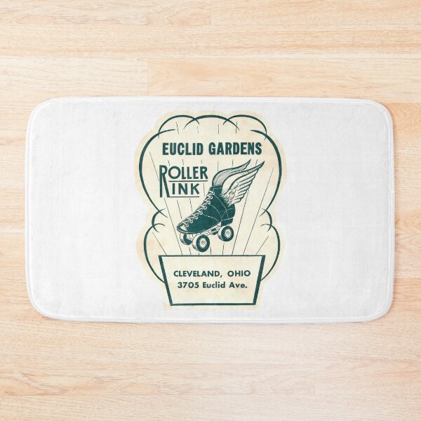 Item preview, Euclid Gardens Roller Rink Cleveland Ohio Roller Skating Rink Sticker Decal Label designed and sold by tislord.