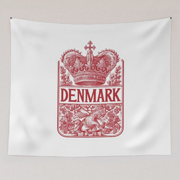 Item preview, Vintage Denmark Heraldry Badge designed and sold by Blurbean.