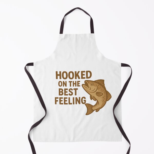 Item preview, Hooked on the Best Feeling Vintage Fishing designed and sold by PrintAtelier.