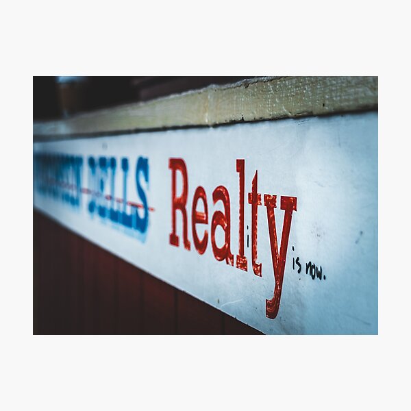 Item preview, Reality is now. designed and sold by IndigoChild-333.