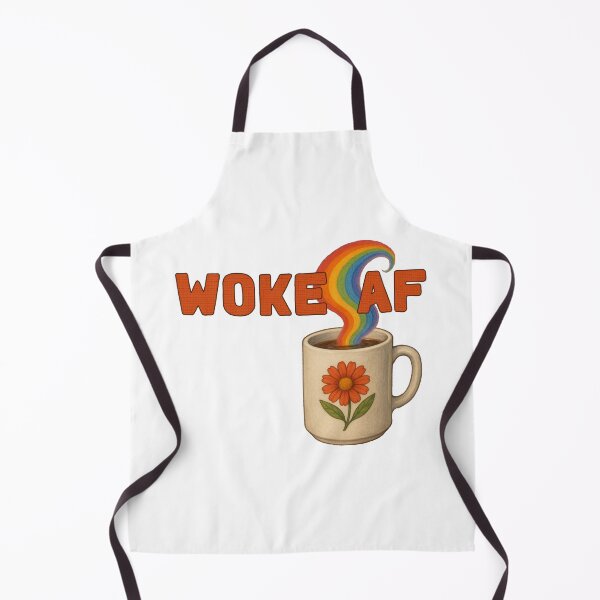 Item preview, WOKE AF - Coffee Mug designed and sold by Qweird Artistry.