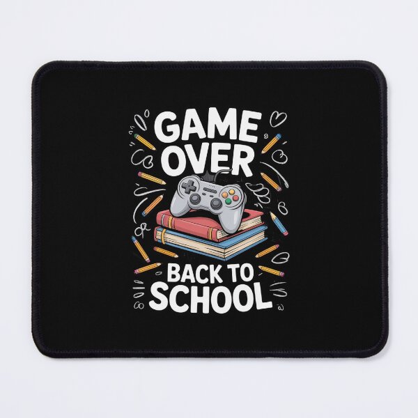 Item preview, Game Over Back to School Funny Gamer Student Design designed and sold by MonkiFlipp.