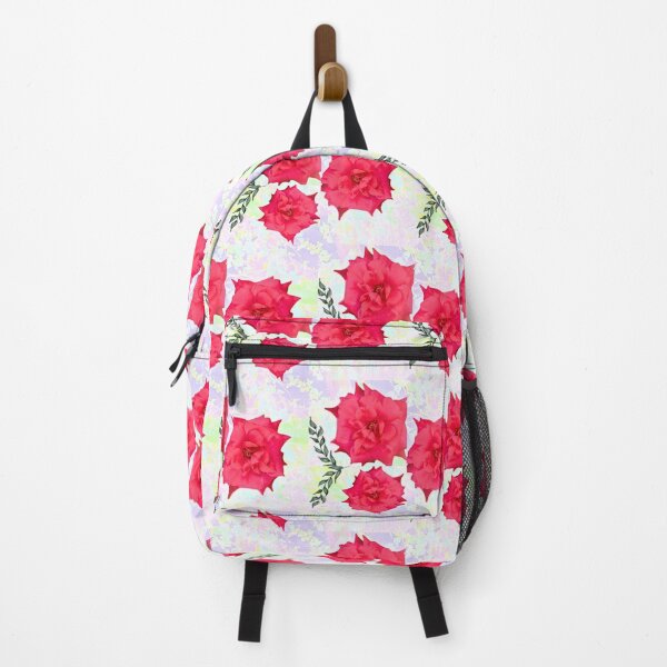 Item preview, Red flower with pale green background designed and sold by MysticRyuu.