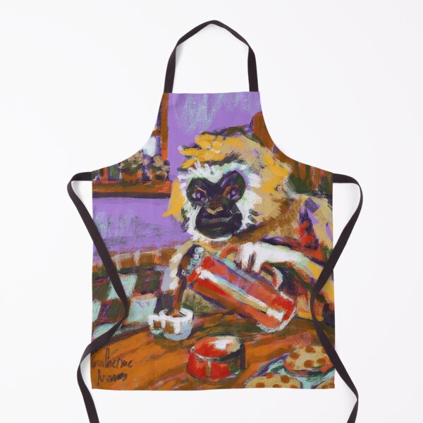 Item preview, this gibbon loves coffee designed and sold by guilhernunes.