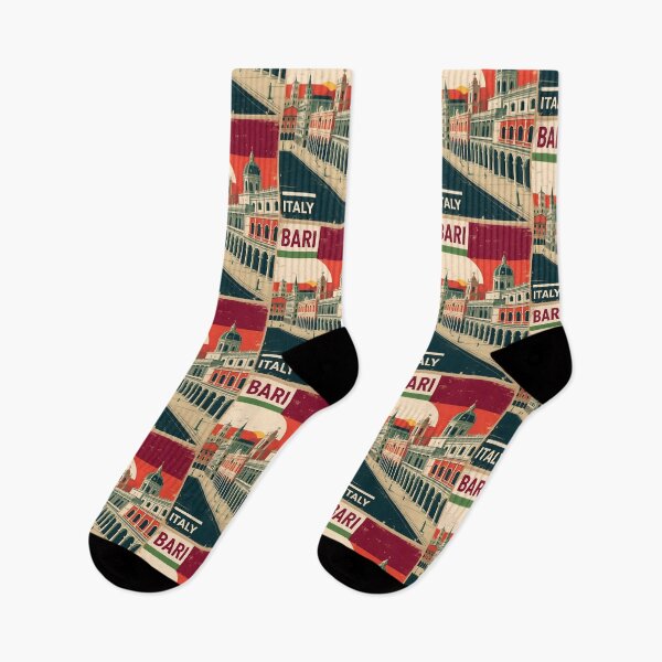 Item preview, Bari Italy Vintage Travel Tourism designed and sold by TravelersGems.