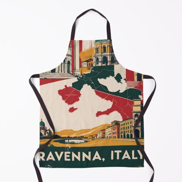 Item preview, Ravenna Italy Vintage Travel Tourism designed and sold by TravelersGems.