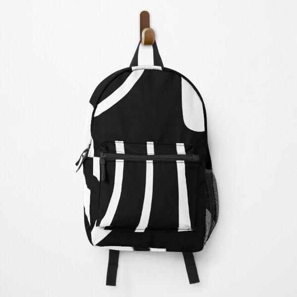 Item preview, Black and White Abstract Minimal Groovy Stripes designed and sold by patternsoup.