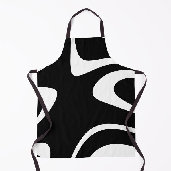 Item preview, Black and White Abstract Minimal Groovy Stripes designed and sold by patternsoup.